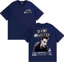 Dani Martin Gira 25 Ptos AOs 2026 Tour T Shirt Unisex Unisex Harajuku Vintage Short Sleeve TShirts Oversized Loose Casual Tees M