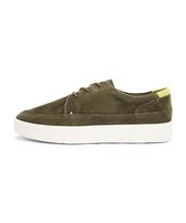 [Tommy Hilfiger] Milan Suede Hybrid Shoes - Olive T52G1ASZ330MT1GX9 40
