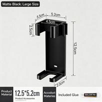 Hair Straightener Curling Iron Storage Rack No Drill Wall Mount Hair Styling Tool Holder For Bathroom Vanity Counter Use juoda