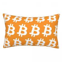 Bitcoin CPU Miner BTC Blockchain Cryptocurrency Rectangle Pillowcase Cushion Cover Decorative Bedroom Bed  Comfort Throw Pillow 60x40cm