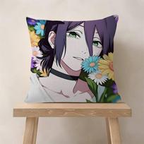Anime C-Chainsaw Man Reze Arc Pillow Cushion Cover Pillowcase Living Room Sofa Home Decor Customized 30x30cm