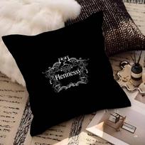 H-Hennessy Brandy Cushion Cover Pillowcase Upholstery Sofa Throw Pillow Home Decor Pillowcas 30x30cm