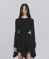 Monophobia Side Cutting Long Sleeve Black M
