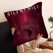 Horror Game S-Silent H-Hill Cushion Cover Inches Farmhouse Decor Home Throw Pillow Covers for Couch Decorations 30x30cm