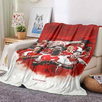 Arsenal Crest Blankets Flannel Printed Breathable Warm Throw Blanket for Home Office Bedspreads 0708a33 75cmx90cm