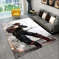 Game Metal Gear Solid Cartoon Non-Slip Area Rug for Living Room,Bedroom,Playroom,Soft Carpet Floor Mat Home Decor Rug Kids Room 40x60cm