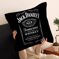 JACK DANIELS LOGO Pillow Cover Design cushion Cover decor Holiday Decorati 30x30cm