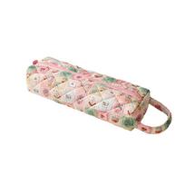 Bow Sweet Hair Dryer Storage Bag Flower Pattern Leopard Curler Storage Bag with Handle Soft Material Cosmetic Bag Home Storage