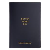 Portable Better Every Day Notebook With 383 Pages Ribbon Bookmarks For Students Daily Note Taking Journaling 20x13.5cm 1