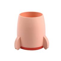 Desk Organizer Pen Pencil Holder Makeup Brush Storage Box School Supplies rožinė