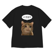 Funny Cat TShirt For Unisex Unisex Korean Sad Orange Cat Meme Graphic Tee I Have No Money Cute Cat Novelty Meme Cat Casual Y2k Tops S