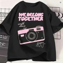 Kiss All The Time Tshirt Summer Harrys Styles 2026 Hip Hop Tshirts Unisex Cotton Crewneck Plus Size Tees Short Sleeve S