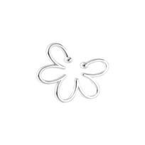 Flower Ear Cuff Vintage Fake Cartilage Earring for Women Men Earclip Jewelry 1
