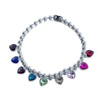 Heart Choker Necklace for Women Clavicle Chain Jewelry Chunky Chain Necklace 1