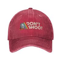 Summer Don' Shoot Game Arc Raiders Baseball Cap Sun Print Washed Trucker Hat Couple Women Casual Hiking Fishing Snapback Cap One Size
