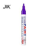 Xylene-free Paint Marker Fade-Resistant Pen for Outdoor Touch-Ups Waterproof Quick-Drying Repair Low Odor UV-Protected Oil-Based Metal Wood violetinė