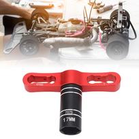 17mm Hex Sleeve Wrench for Traxxas/Axial/Arrma/ HSP/Redcat/ECX/HPI 1/8 1/10 1/12 RC Cars raudona