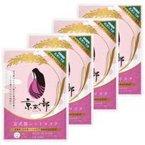 4-pack set Kyoshikibu sheet mask 7 sheets 110ml Kyoto Prefecture rice CICA pack face skin roughness moisturizing beauty alcohol-free souvenir made