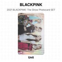 BLACKPINK 2021 BLACKPINK: The Show Photocard SET Official Photocard Unit
