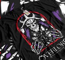 Ainz Tshirt Overlord Ooal Gown Albedo Anime Unisexga Skull Sweater Soft Tee S