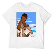 Queen Of The Beach TShirt Anime Stuff Cute Tops Plain Graphic Shirts Unisex Tshirt S