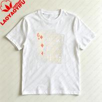 Playing Cards Design Unisex Tshirt Casual Summer Short Sleeve Cotton Fashion Harajuku Aesthetic Top For Gift S