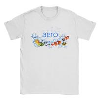 Frutiger Aero TShirt Unisex Unisex Fashion Collection Creative Pure Cotton Tees Crew Neck Short Sleeve T Shirts Graphic Tops S