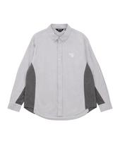 Golla Color Block Oxford Shirts [Gray] Gray/S