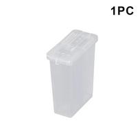 1/2/5PC Multi-Purpose Camping Seasoning Shaker With Lid 2-Compartment Salt Pepper Spice Jar For Outdoor BBQ Cooking Storage Box