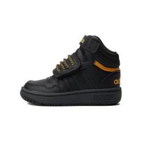 Adidas Hoops 3.0 Mid I Juodi Naudoti Geltoni Kūdikio Sportbačiai Core-Black IF7755 21 black