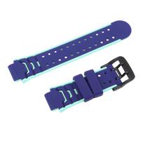 15mm Kids Smart Watch Band Water Proof Soft Silicone Replacement Strap for Running Hiking Sports Blue Green