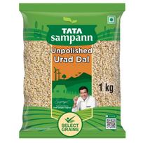 Tata Sampann Unpolished Urad Dal Split 1 Kg Premium Quality Protein-Rich Pulses for Healthy Meals and Authentic Indian Cooking