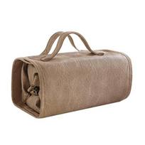 Yousheng Foldable Cosmetic Bag Women 4-in-1 Travel Makeup Bag Waterproof Cosmetic Organizer with 4 Detachable Compartments for Vacation Business Trip chaki