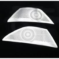 For BMW 5 Series F10 F11 F07 2011 2012 2013 2014 2015 2016 2017,Steel Car Door Audio Speaker Stereo Panel Trim Cover Accessories S-5 Series 11-17