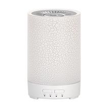 Crackle Ultrasonic Aroma Diffuser & Humidifier for Bedroom Color Light balta