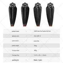 DJI Air 3 Carbon Fiber Folding Propellers