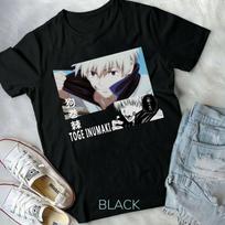 Inumaki Toge T-Shirt,Jujutsu Kaisen Megumi Fushiguro,Satoru Gojo,Anime Unisex T-Shirt XXL