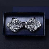 Išskirtiniai vyriški peteliškiai, iš anksto užrišti blizgučių peteliškiai, elegantiški vyriški vestuviniai, išleistuvių smokingo aksesuarai, dovanos