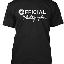 Oficialus Fotografas Pareigūnų Dydis Premium Marškinėliai M 2XL S įvairiaspalvis