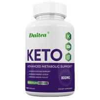 Keto ACV maisto papildas, su žaliosios arbatos lapais, 120 kapsulių buteliuke 120 Capsules
