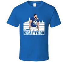Cam Skattebo New York Skyline Football Fan T Shirt S