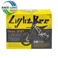 Surron Surinkimo Modelio Rinkinys Žaislas Light Bee X 1:12 dydžio „pasidaryk pats“ elektrinis purvo motociklas SurRon motociklo miniatiūrinis kolekcinis daiktas Dovana
