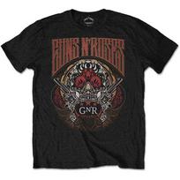 Guns N Roses Unisexs Australia Tshirt Black (Black Black) Small (Sizesmall) S