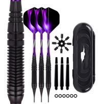 Short Cloud 19g Soft Tip Dart Set violetinė