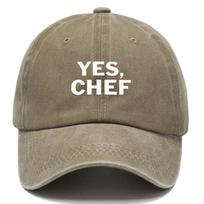 pc Yes Chef for Men WomenS Beach Breathable Outdoor Baseball Adjustable Dad Available in Various Colors Ideal for Outdo 1pc