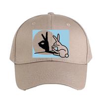 Funny Rabbit hand shadow puppets humor pop Summer Woman Man Adult Peaked Hat Fashion Casual Adjustable Dad Printed Baseball Caps Adjustable