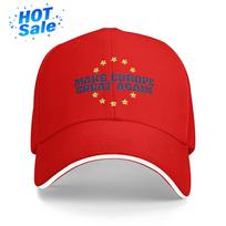 Spring Casual Baseball Cap MEGA Make Europe Great Again  Kpop Rock Trucker Hat For Female Male SunProof  Design Baseball Caps One Size