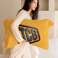 Classic Credit Card J-Jcb LOGO Quick-Dry Polyester Pillowcase For Adult Women, Anti-Oil, Non-Slip, Sweat-Absorbent, Home Use 50x80cm