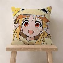 Cute Bocchi The Rock Office Cushion Pillowcase Car Cushion Cover45X45CM Lumbar Pillowcase Sofa Pillowcover 30x30cm