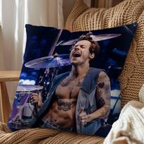 American Girls Harry Styles Pillow Case Pillow Case Living Room Sofa Cushion Cover Suitable For Home Bedroom Room Decoration 35x35cm